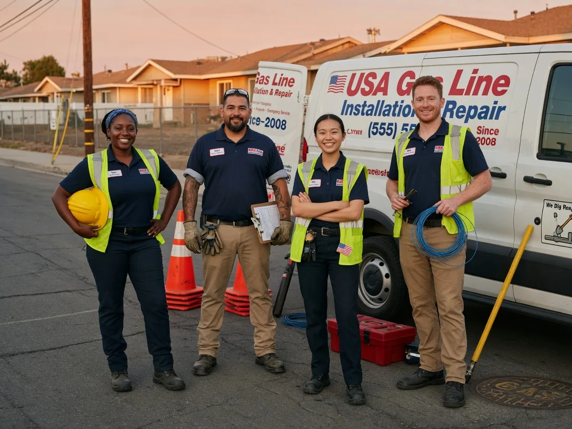 Gas Line Installation company in Union City, OK